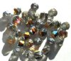 30 8mm Faceted Cathedral Crystal Vitrail